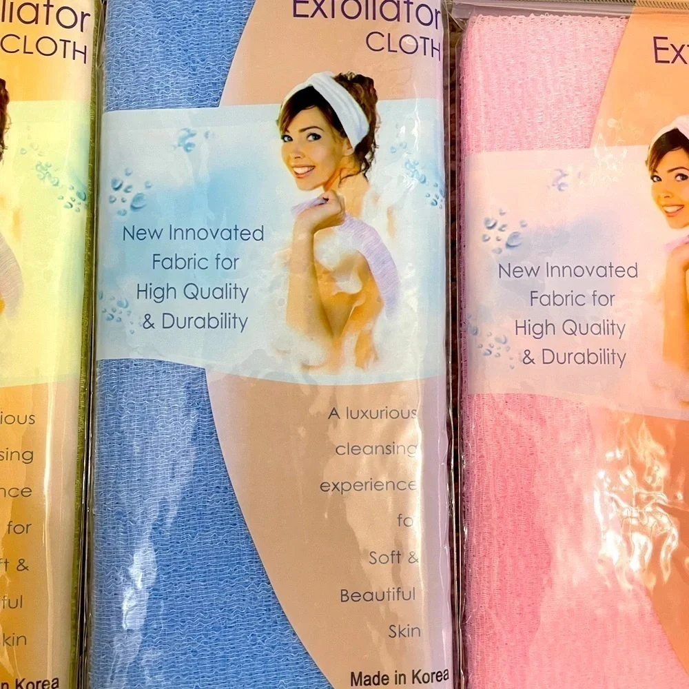 Body Exfoliating Wash Cloth Set OF 3